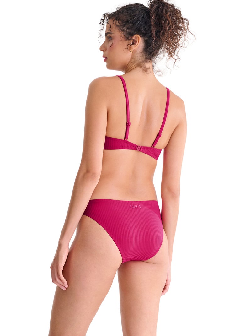 Zwemkleding bikinitopjes florida Magenta - Kiabi