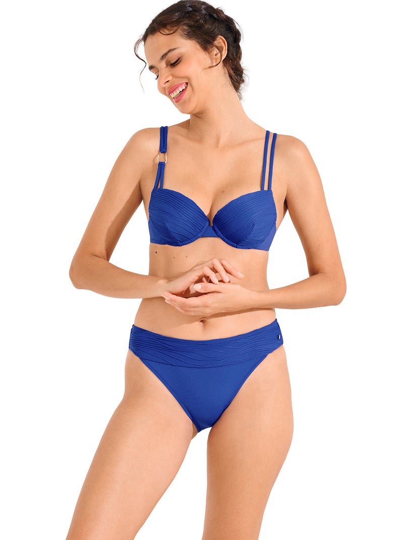 Zwemkleding bikinitopjes sorrento Blauw - Kiabi