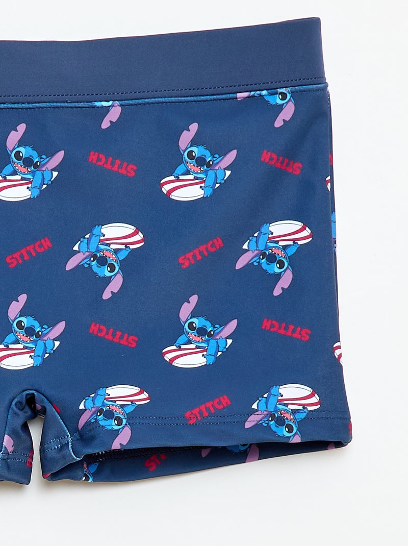 Zwemkleding 'Disney' 'Stitch' all-over Blauw - Kiabi