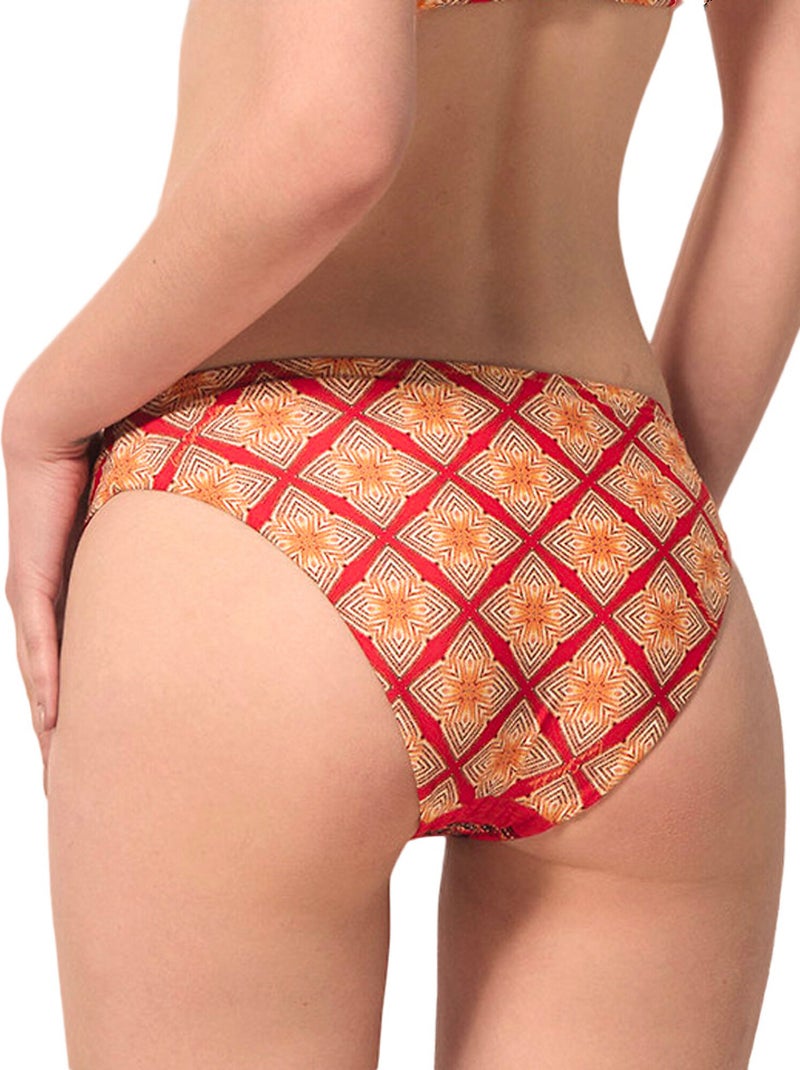 Zwemkleding kousen broadway rood Rood - Kiabi