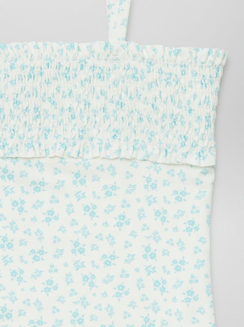 Zwempakje met print + scrunchie - 2-delig - Kiabi