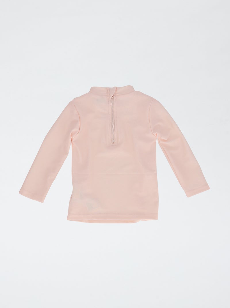 Zwemshirt met lange mouwen Rose - Kiabi