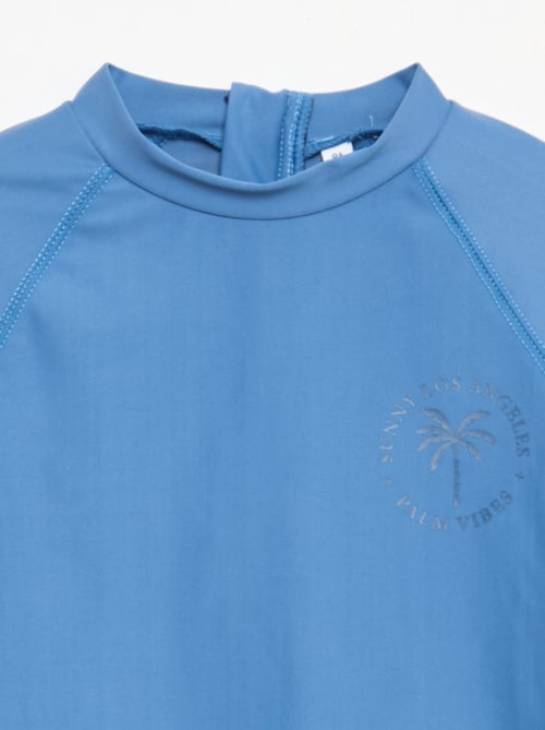 Zwemshirt met lange mouwen uv-werend - Kiabi