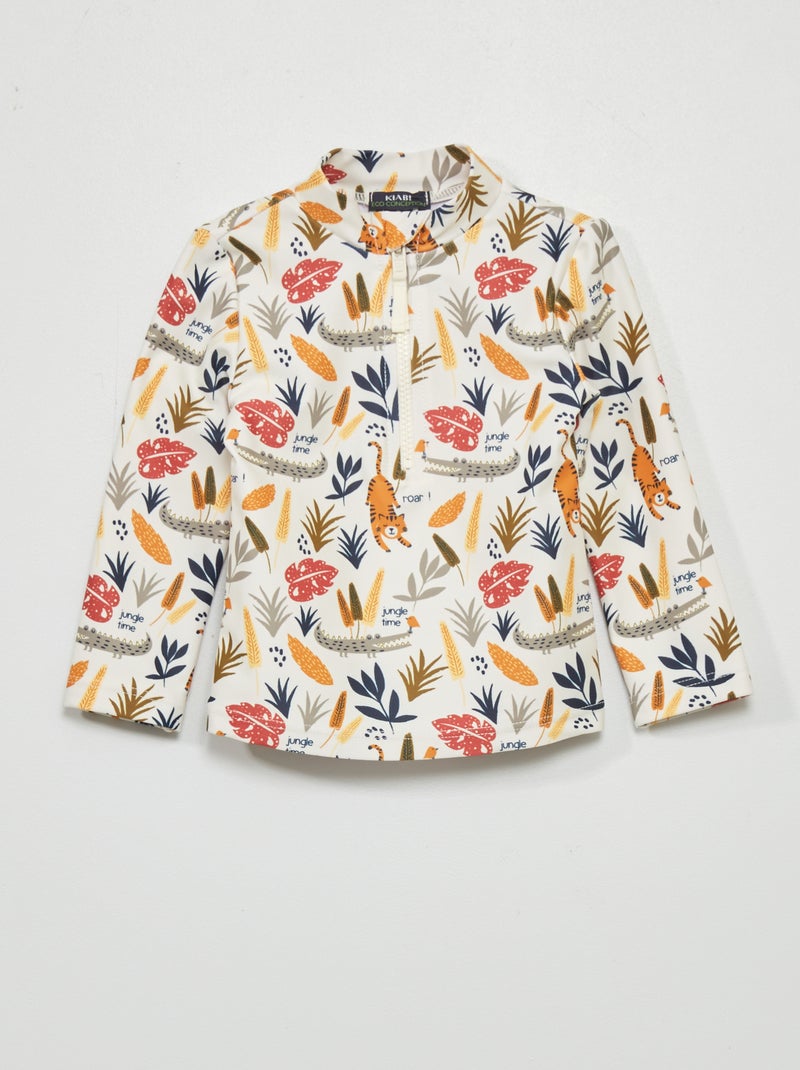 Zwemshirt WIT - Kiabi