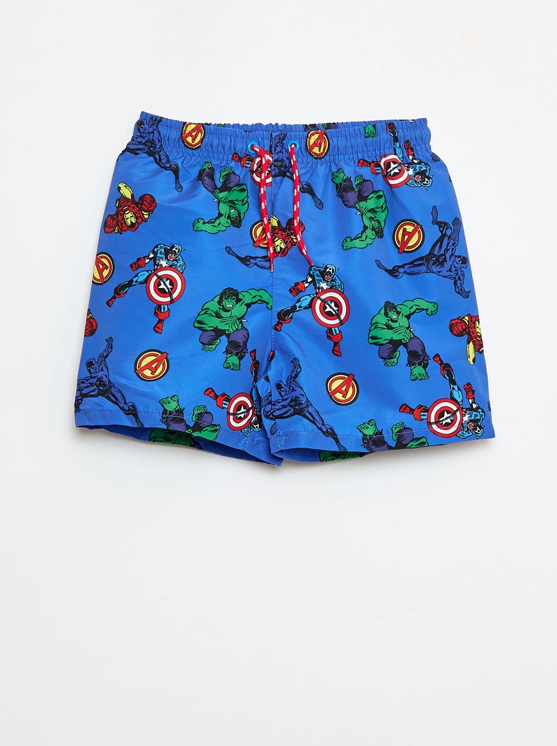 Zwemshort 'Avengers' 'Marvel' BLAUW - Kiabi