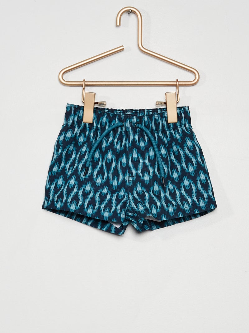 Zwemshort met bloemmotief batik - Kiabi