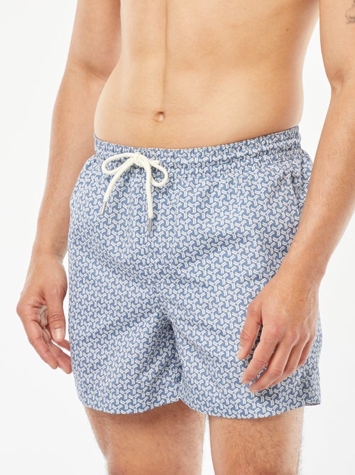 Zwemshort met fantasieprint - Kiabi