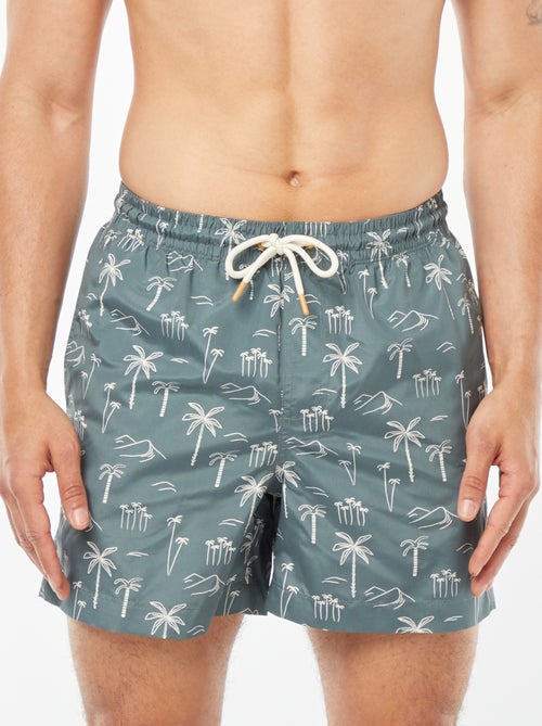 Zwemshort met fantasieprint - Kiabi