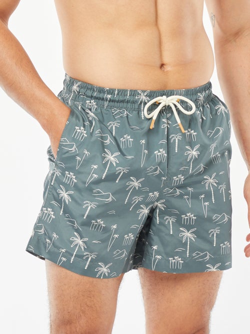 Zwemshort met fantasieprint - Kiabi