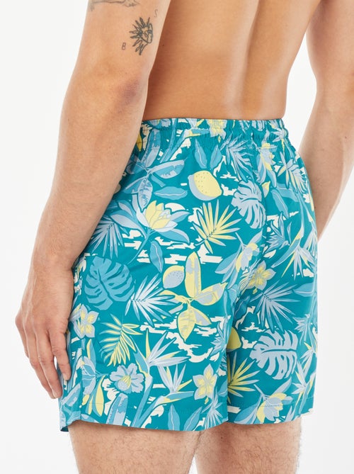 Zwemshort met fantasieprint - Kiabi