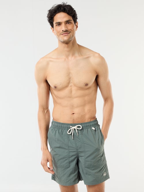 Zwemshort met grote zakken - Kiabi