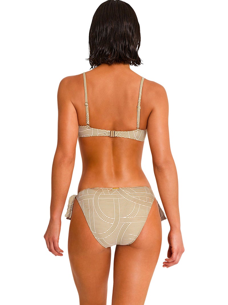 Zwemshort met lage taille reverie Wit - Kiabi