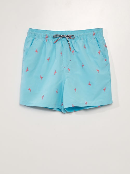 Zwemshort met motief - Kiabi