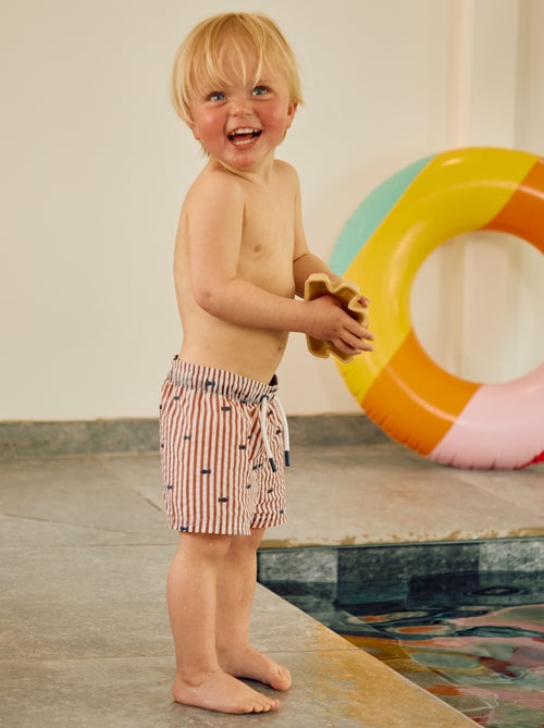 Zwemshort met motief - Kiabi