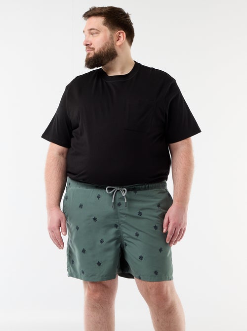 Zwemshort met motief - Kiabi