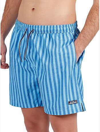 Zwemshort stripes antonio miro blauw
