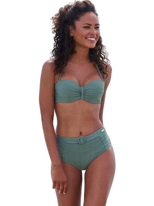 Zwemshortje met hoge taille loretta - Kiabi