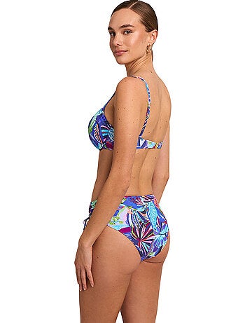 Zwemshortje met hoge taille sunset