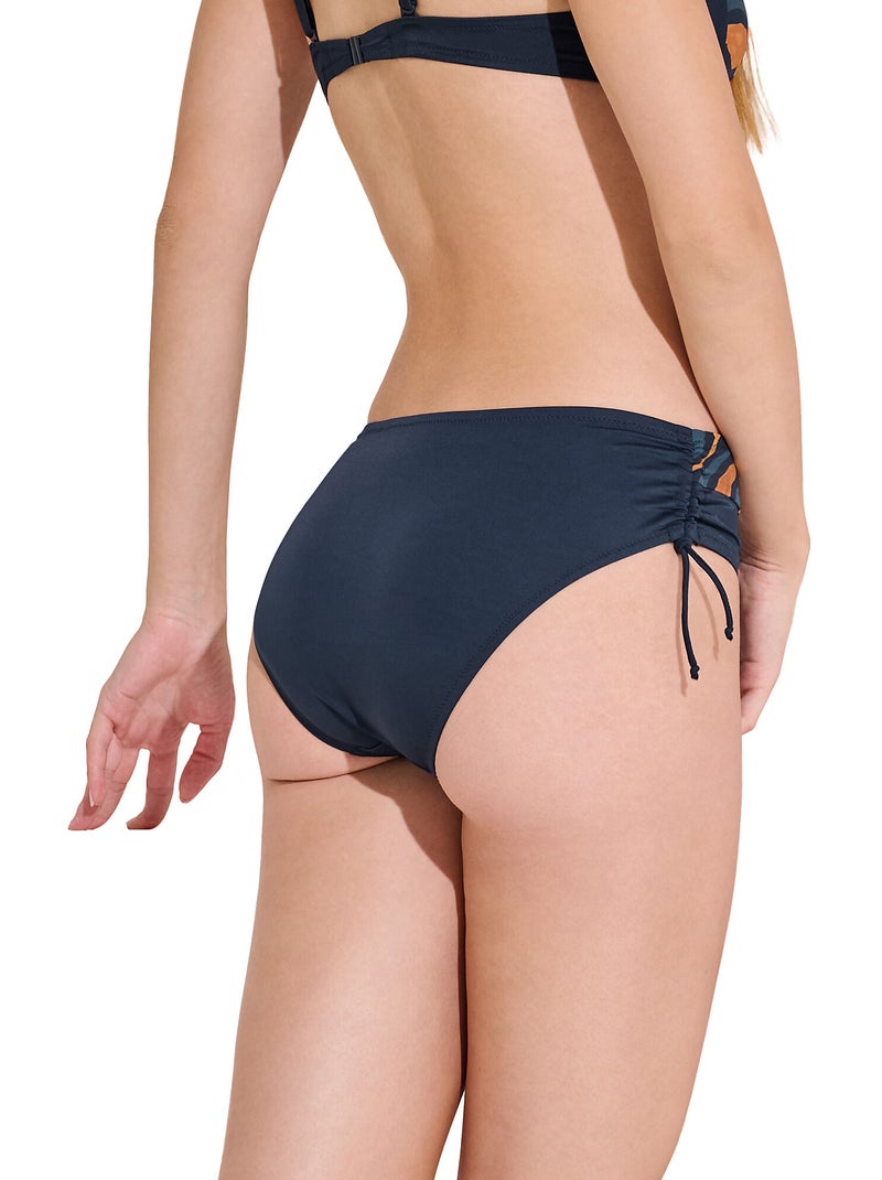 Zwemshortje met verstelbare zijkanten tanzania Blauw - Kiabi
