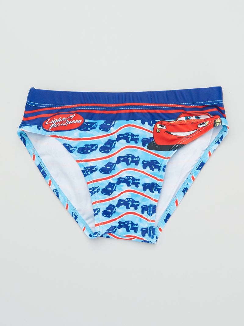 Zwemslip 'Cars' BLAUW - Kiabi