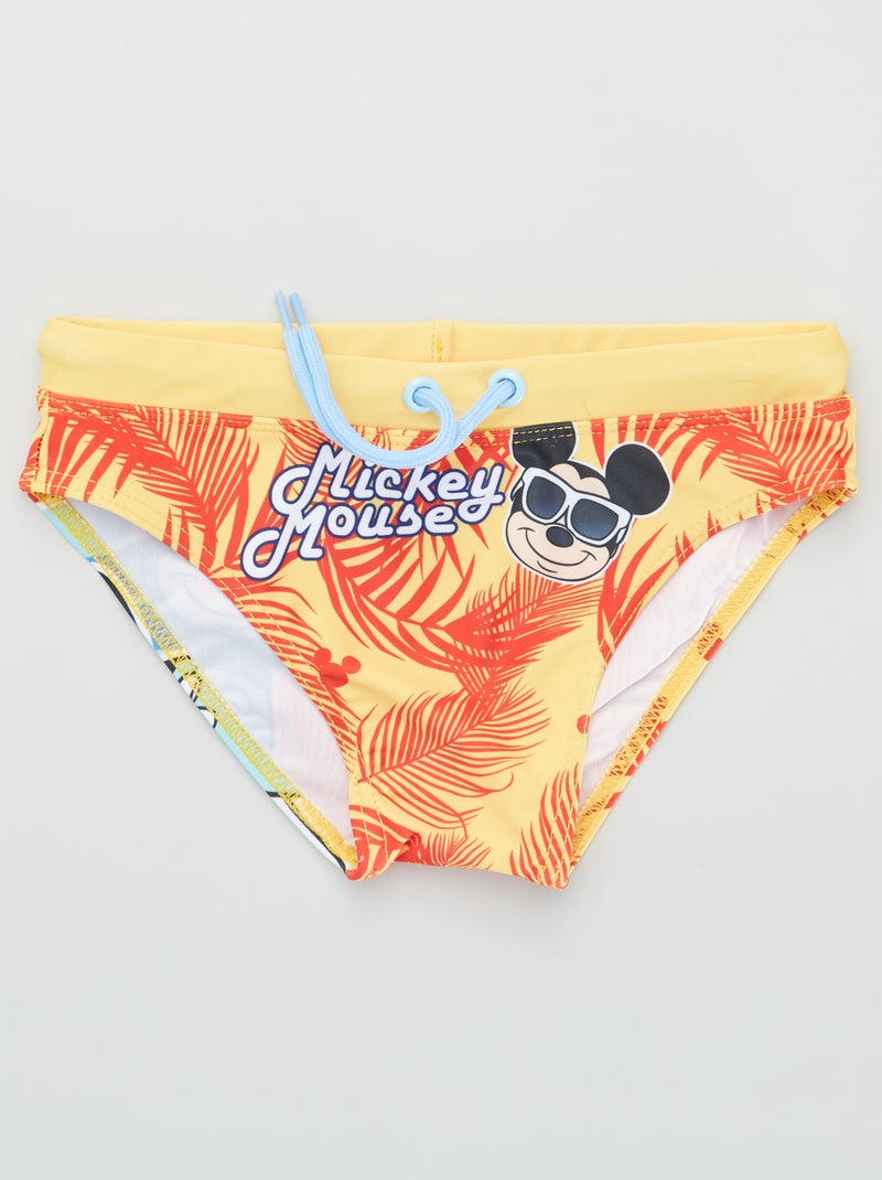 Zwemslip 'Mickey' ORANJE - Kiabi