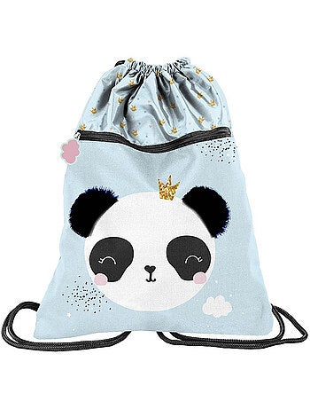 Zwemtas met koorden panda - 45 cm - CMP