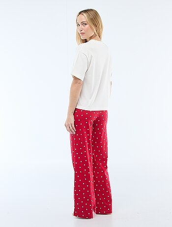 2-delige pyjamaset met 'Marie' print