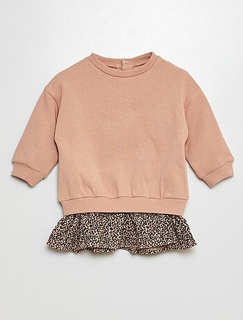 2-in-1-jurk in sweatstijl