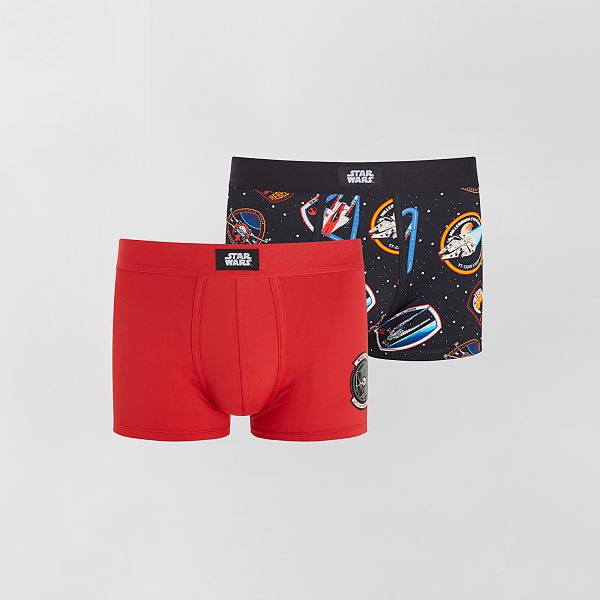 2 Star Wars-boxershorts Herenkleding - ZWART - Kiabi - 12,00€