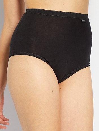 3 slips met hoge taille 'Sans Complexe'