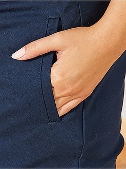 7/8e broek van katoensatijn - Kiabi