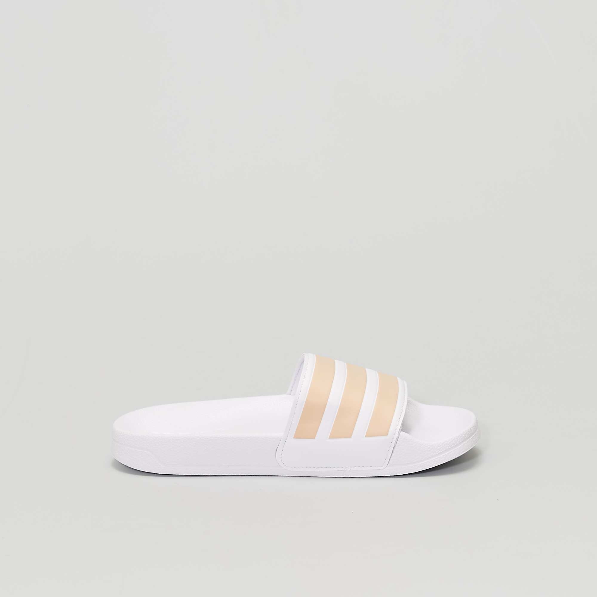 adidas slippers white