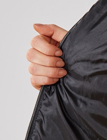 Dames Size+ - Basic donsjack met capuchon - Kiabi