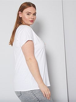 Basic, katoenen T-shirt - Kiabi