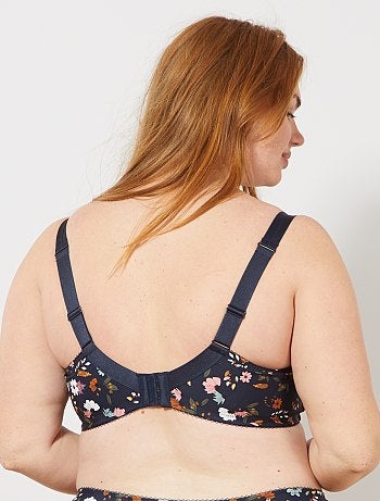 Beha van microvezel met print - Kiabi