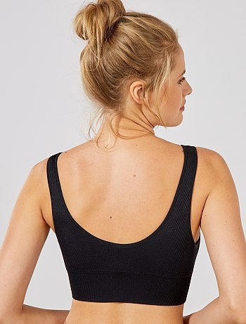 Beha van naadloze microvezel - Kiabi