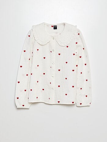 Bloesje van zachte, luchtige katoen