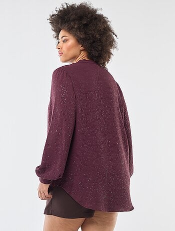 Blouse met glitters 'Only Carmakoma'