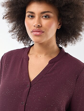 Blouse met glitters 'Only Carmakoma'