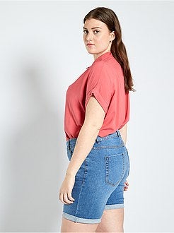 Blouse met knopen - Kiabi