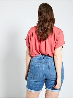 Blouse met knopen - Kiabi