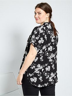 Blouse met knopen - Kiabi