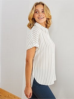 Blouse met korte mouwen - Kiabi