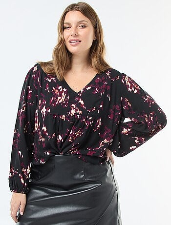 Blouse met print 'Only Carmakoma'