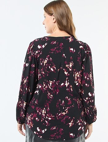 Blouse met print 'Only Carmakoma'