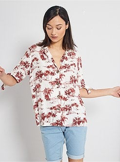 Blouse met print - Kiabi