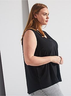 Blouse met V-hals - Kiabi