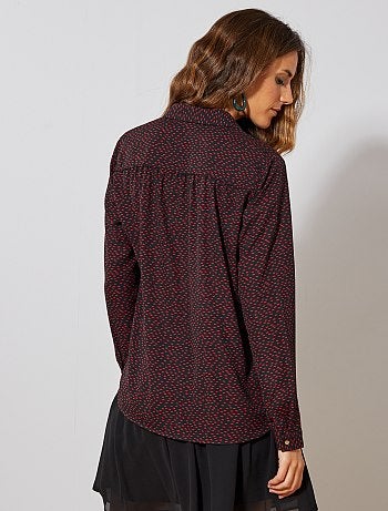 Blouse van crêpevoile - Kiabi