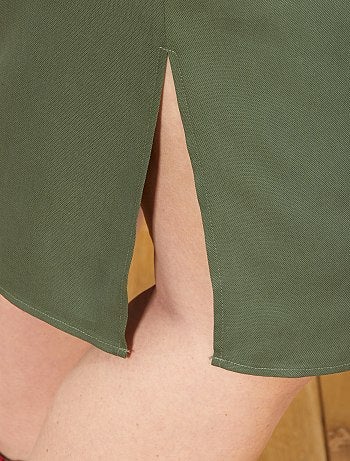 Dames Size+ - Blousejurk van lyocell - Kiabi