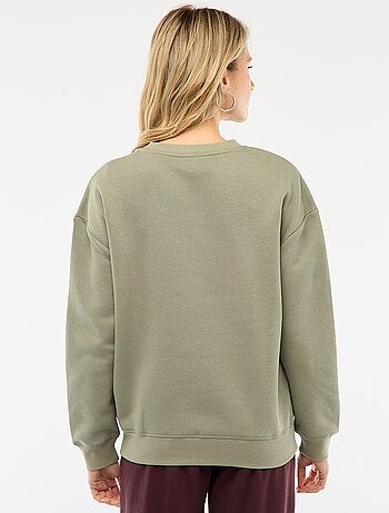 Borstvoedingssweater van joggingstof